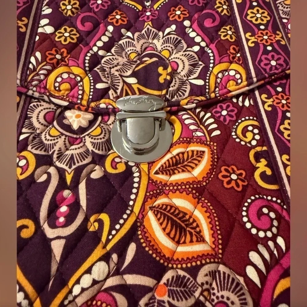 Vera Bradley Attache Messenger Style Bag 